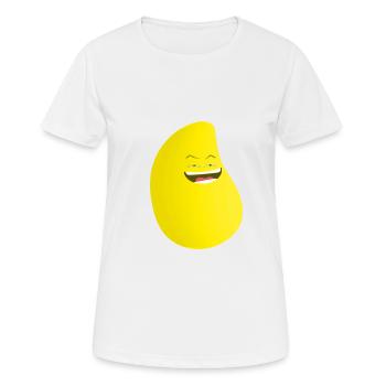 Frecher Griff - Frauen T-Shirt atmungsaktiv - Weiß - Vorne - AI Model Female 172 dark (172cm)