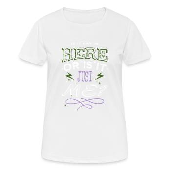 Awesome 30th Anniversary Geek Social Justice - Women's Breathable T-Shirt - white - Front - AI Model Female 172 dark (172cm)