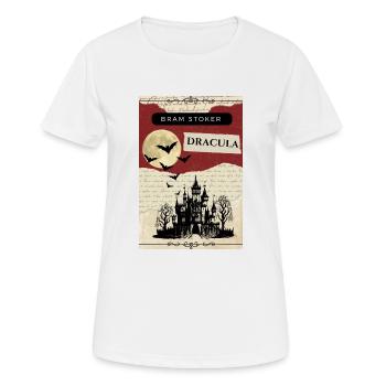 Dracula, von Bram Stoker - Frauen T-Shirt atmungsaktiv - Weiß - Vorne - AI Model Female 172 dark (172cm)