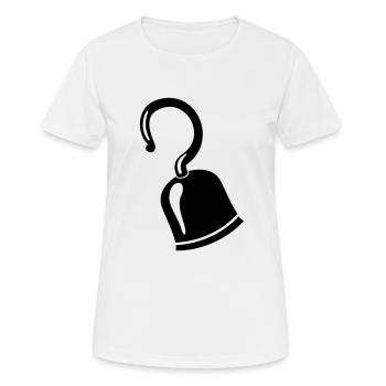 Pirat - Frauen T-Shirt atmungsaktiv - Weiß - Vorne - AI Model Female 172 dark (172cm)