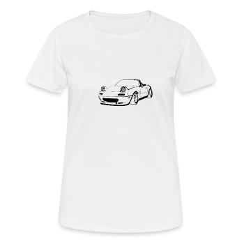 cool mx5 mk1 3d - Women's Breathable T-Shirt - white - Front - AI Model Female 172 dark (172cm)