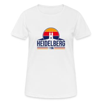Heidelberg - T-shirt respirant Femme - blanc - Devant - AI Model Female 172 dark (172cm)