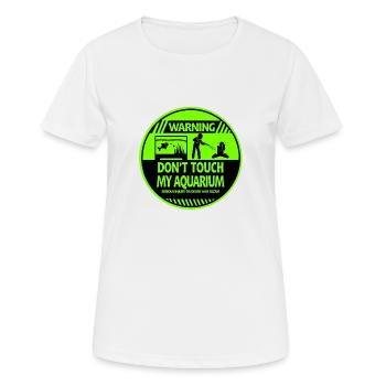 Aquarium - Women's Breathable T-Shirt - white - Front - AI Model Female 172 dark (172cm)