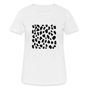 Dalmatien - T-shirt respirant Femme - blanc - Devant - AI Model Female 172 dark (172cm)