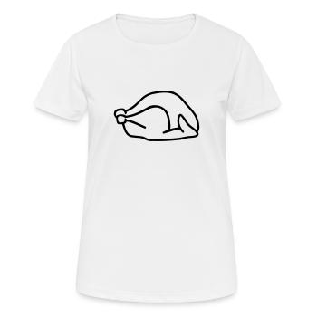 Turkey - Women's Breathable T-Shirt - white - Front - AI Model Female 172 dark (172cm)
