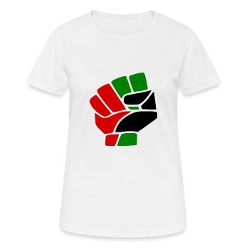 Palestina - Women's Breathable T-Shirt - white - Front - AI Model Female 172 dark (172cm)