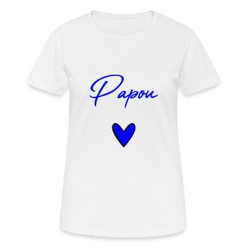 DAD. FATHER'S DAY. HAPPY FATHER'S DAY. HAPPY BIRTHDAY. - Women's Breathable T-Shirt - white - Front - AI Model Female 172 dark (172cm)
