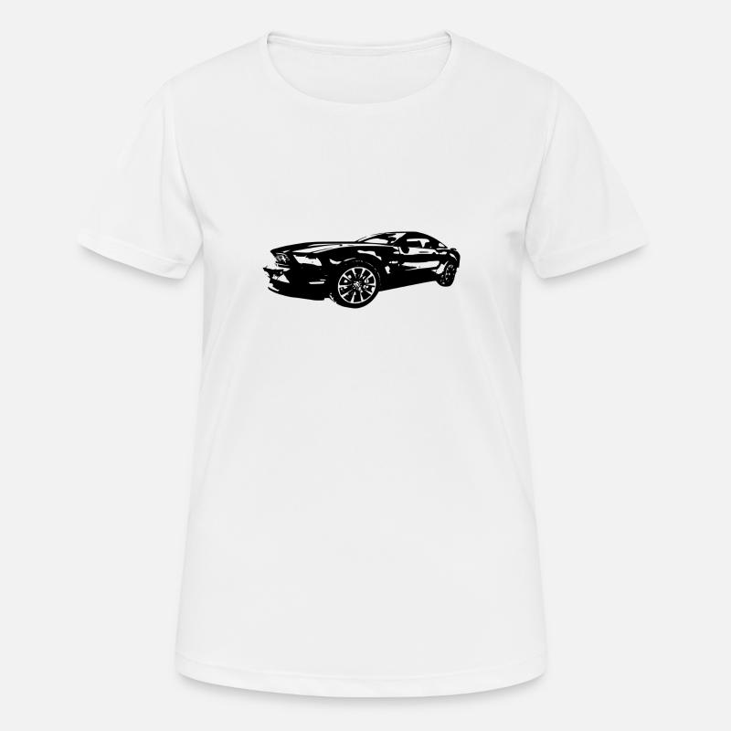 automobile - Women's Breathable T-Shirt - white