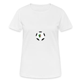 Algeria National Football Team Nation Team - Women's Breathable T-Shirt - white - Front - AI Model Female 172 dark (172cm)