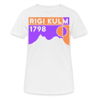 Rigi Kulm Hiking Lucerne Lake Lucerne Mountain - Women's Breathable T-Shirt - white - Front - AI Model Female 172 dark (172cm)