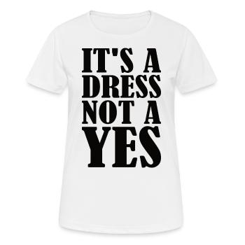Femme pouvoir émancipation féminisme - T-shirt respirant Femme - blanc - Devant - AI Model Female 172 dark (172cm)