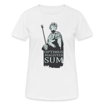 Latin Best Teacher Latin Teacher Caesar - Women's Breathable T-Shirt - white - Front - AI Model Female 172 dark (172cm)