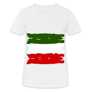 The Italians - Women's Breathable T-Shirt - white - Front - AI Model Female 172 dark (172cm)