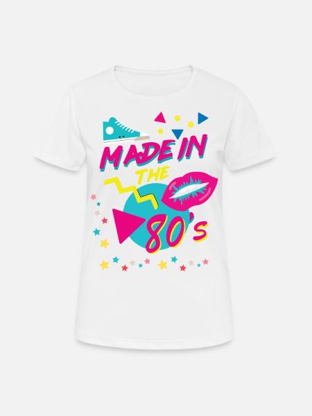 made in the 80s - Women's Breathable T-Shirt - white