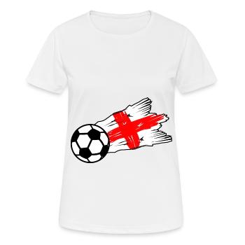 The English footballers - Women's Breathable T-Shirt - white - Front - AI Model Female 172 dark (172cm)
