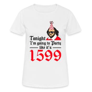 William Shakespeare Theater Literatur - Frauen T-Shirt atmungsaktiv - Weiß - Vorne - AI Model Female 172 dark (172cm)