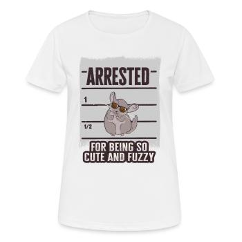 Chinchilla - Women's Breathable T-Shirt - white - Front - AI Model Female 172 dark (172cm)