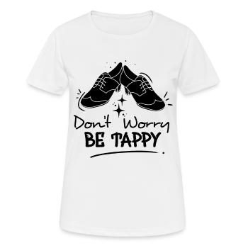 Tap Dancer Tap Dance Shoes Tap Dance Instructor - Women's Breathable T-Shirt - white - Front - AI Model Female 172 dark (172cm)