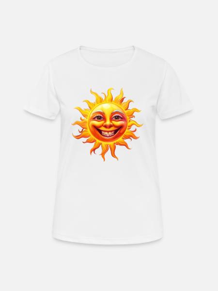 Sunsmile - Women's Breathable T-Shirt - white