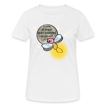 Little firefly - Women's Breathable T-Shirt - white - Front - AI Model Female 172 dark (172cm)