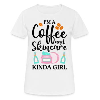 Esthéticienne, Soins de la peau, Beauté, Dermantologue, - T-shirt respirant Femme - blanc - Devant - AI Model Female 172 dark (172cm)