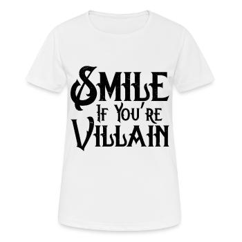Antagonist Evil Rogue - Women's Breathable T-Shirt - white - Front - AI Model Female 172 dark (172cm)