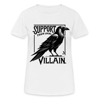 Antagonist Evil Rogue - Women's Breathable T-Shirt - white - Front - AI Model Female 172 dark (172cm)