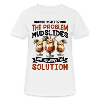 Mudslide Cocktail - Frauen T-Shirt atmungsaktiv - Weiß - Vorne - AI Model Female 172 dark (172cm)