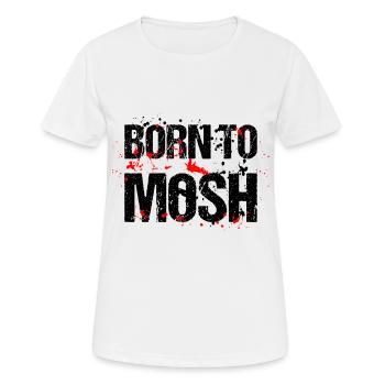 Heavy Metal Trash Metal Metalhead Musik - Frauen T-Shirt atmungsaktiv - Weiß - Vorne - AI Model Female 172 dark (172cm)