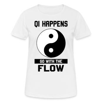 Chinese Medicine Tcm - Women's Breathable T-Shirt - white - Front - AI Model Female 172 dark (172cm)