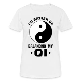 Chinese Medicine Tcm - Women's Breathable T-Shirt - white - Front - AI Model Female 172 dark (172cm)