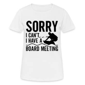 Wakeboard Wakeboarder Wakeboarding Idée Cadeau - T-shirt respirant Femme - blanc - Devant - AI Model Female 172 dark (172cm)