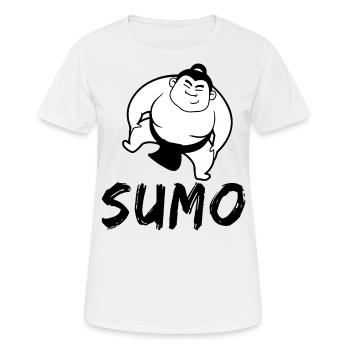 Sumo - T-shirt respirant Femme - blanc - Devant - AI Model Female 172 dark (172cm)