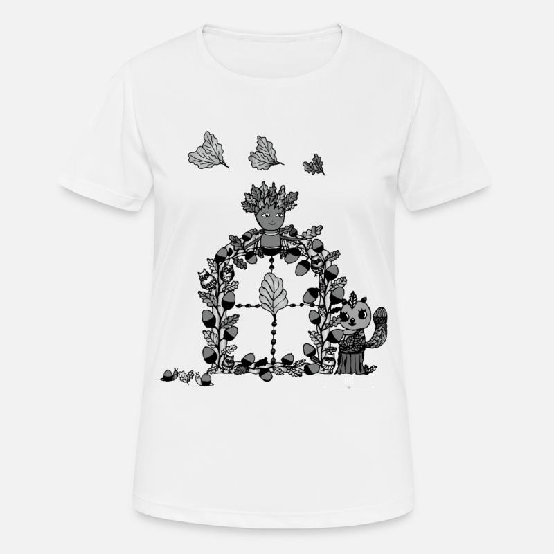 Magic Gate Coma- The Keeper of Orbis - Women's Breathable T-Shirt - white