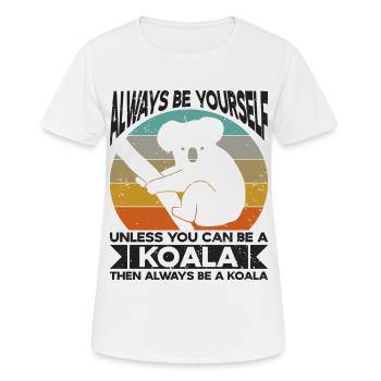 Koala Koala Bear Koalas - Women's Breathable T-Shirt - white - Front - AI Model Female 172 dark (172cm)