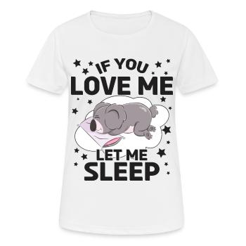 Koala Koala Bear Koalas - Women's Breathable T-Shirt - white - Front - AI Model Female 172 dark (172cm)