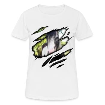 Bricoler en moi - T-shirt respirant Femme - blanc - Devant - AI Model Female 172 dark (172cm)