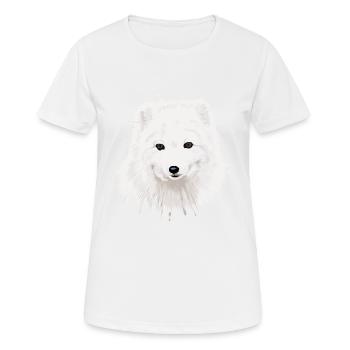 Arctic Fox - Women's Breathable T-Shirt - white - Front - AI Model Female 172 dark (172cm)