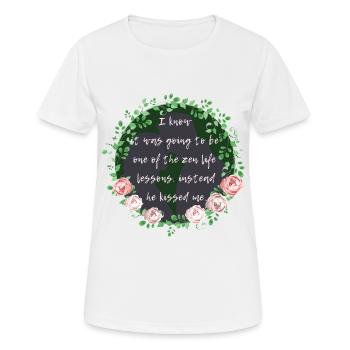 Rose Hathaway Quote, Vampire Academy Rochelle Mead - Women's Breathable T-Shirt - white - Front - AI Model Female 172 dark (172cm)