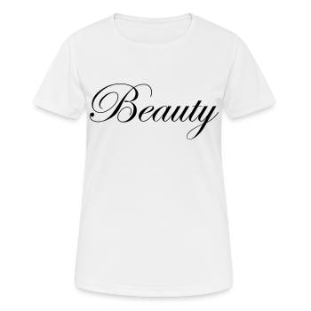 Beauty - Women's Breathable T-Shirt - white - Front - AI Model Female 172 dark (172cm)