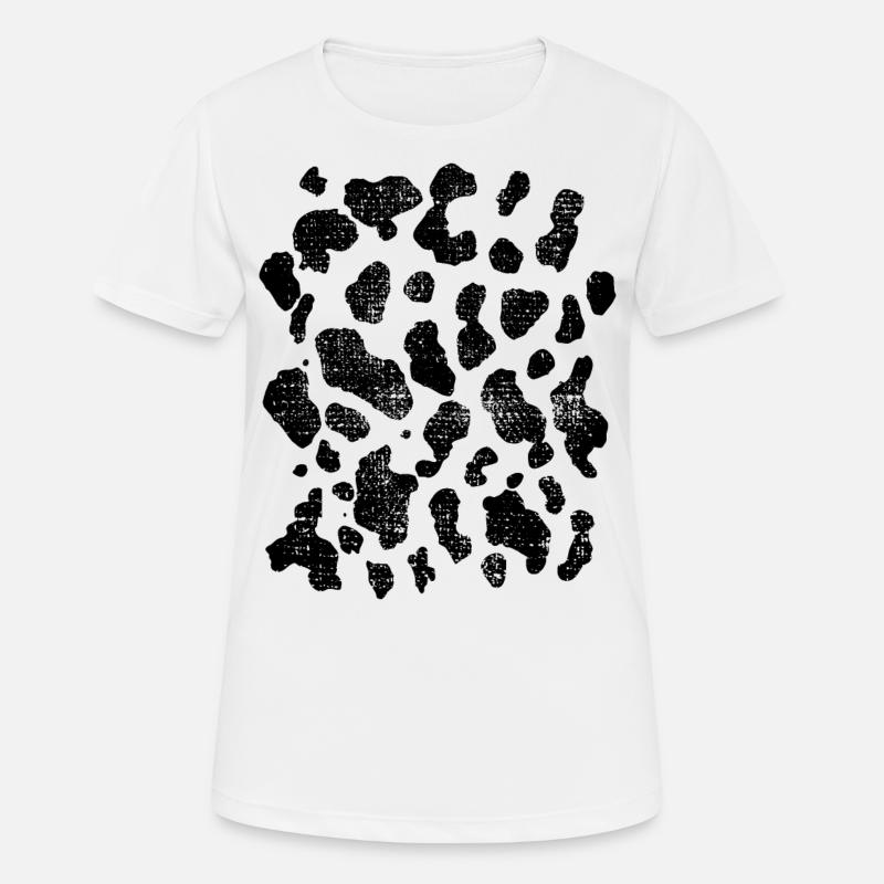 Kuhflecken - Women's Breathable T-Shirt - white