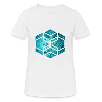 Sauvez les océans - T-shirt respirant Femme - blanc - Devant - AI Model Female 172 dark (172cm)