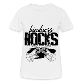 Guitar Rock Music - Women's Breathable T-Shirt - white - Front - AI Model Female 172 dark (172cm)