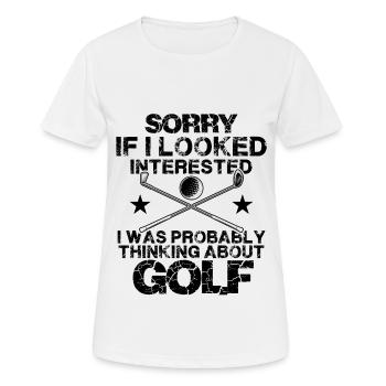 golf golf - T-shirt respirant Femme - blanc - Devant - AI Model Female 172 dark (172cm)