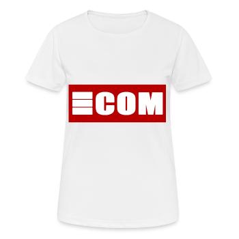 COMMERCE ÉLECTRONIQUE - T-shirt respirant Femme - blanc - Devant - AI Model Female 172 dark (172cm)