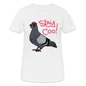 Stay cool - Women's Breathable T-Shirt - white - Front - AI Model Female 172 dark (172cm)