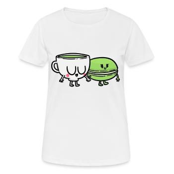 Matcha Made in Heaven - Women's Breathable T-Shirt - white - Front - AI Model Female 172 dark (172cm)