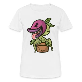 Usine de monstre, Usine de monstre - T-shirt respirant Femme - blanc - Devant - AI Model Female 172 dark (172cm)