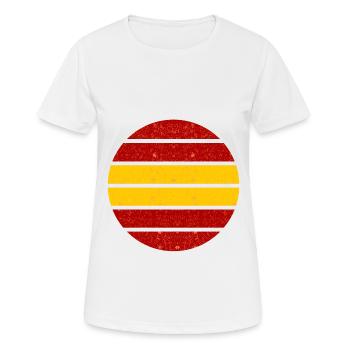 Les Espagnols - T-shirt respirant Femme - blanc - Devant - AI Model Female 172 dark (172cm)