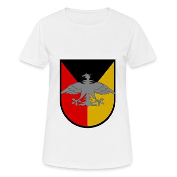 Die deutschen Legenden - Frauen T-Shirt atmungsaktiv - Weiß - Vorne - AI Model Female 172 dark (172cm)